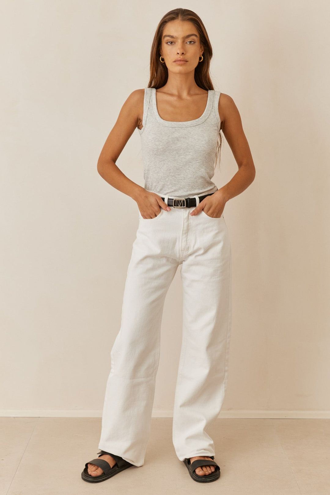 גופיית בייסיק סאמר  | אפור