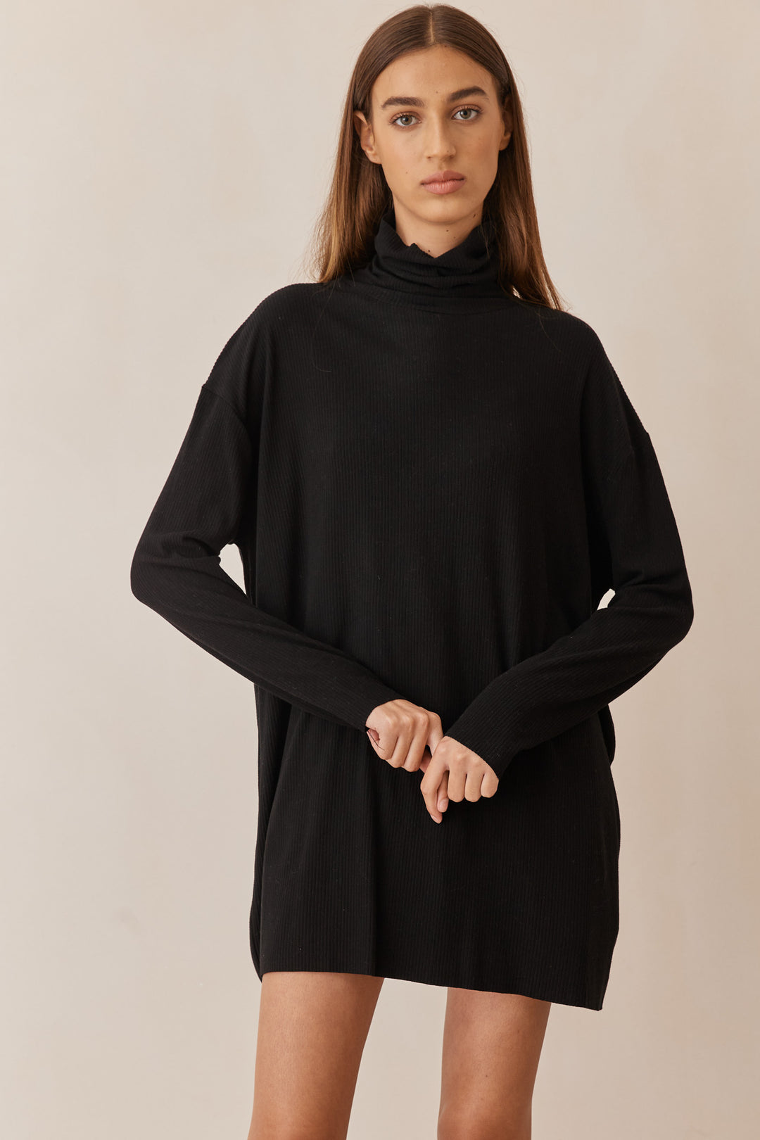 טוניקת גולף סטפני | שחור