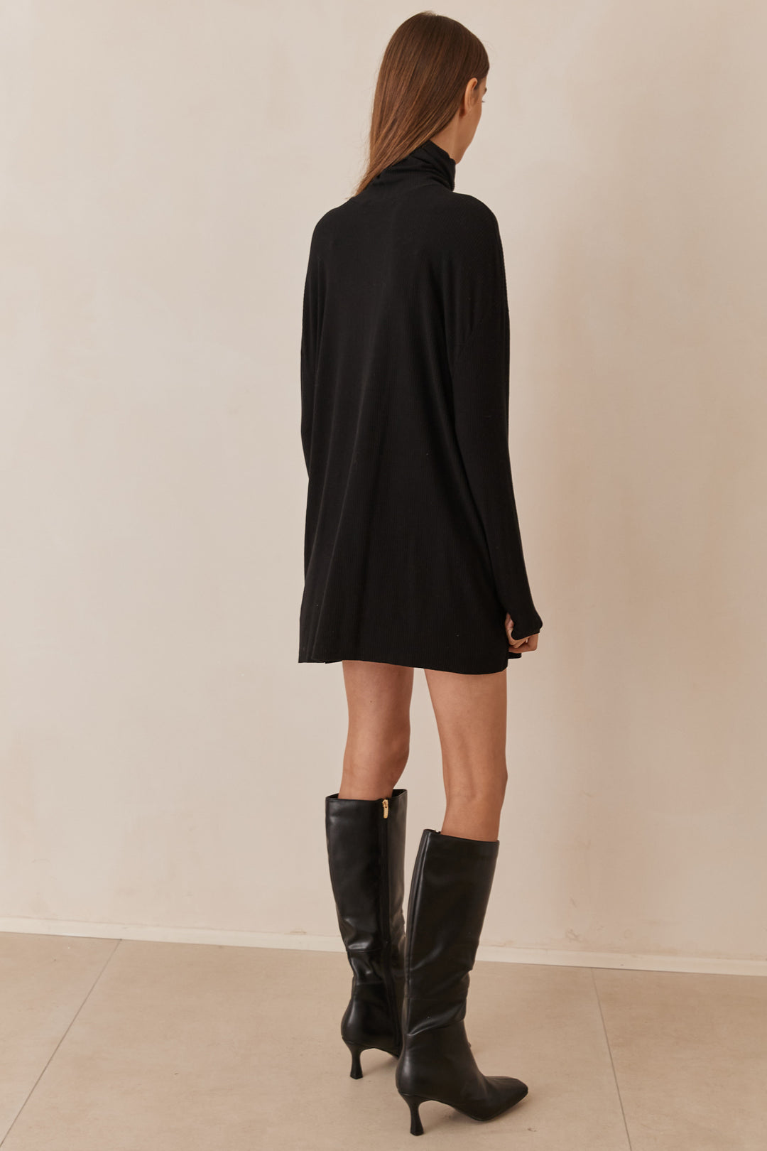 טוניקת גולף סטפני | שחור