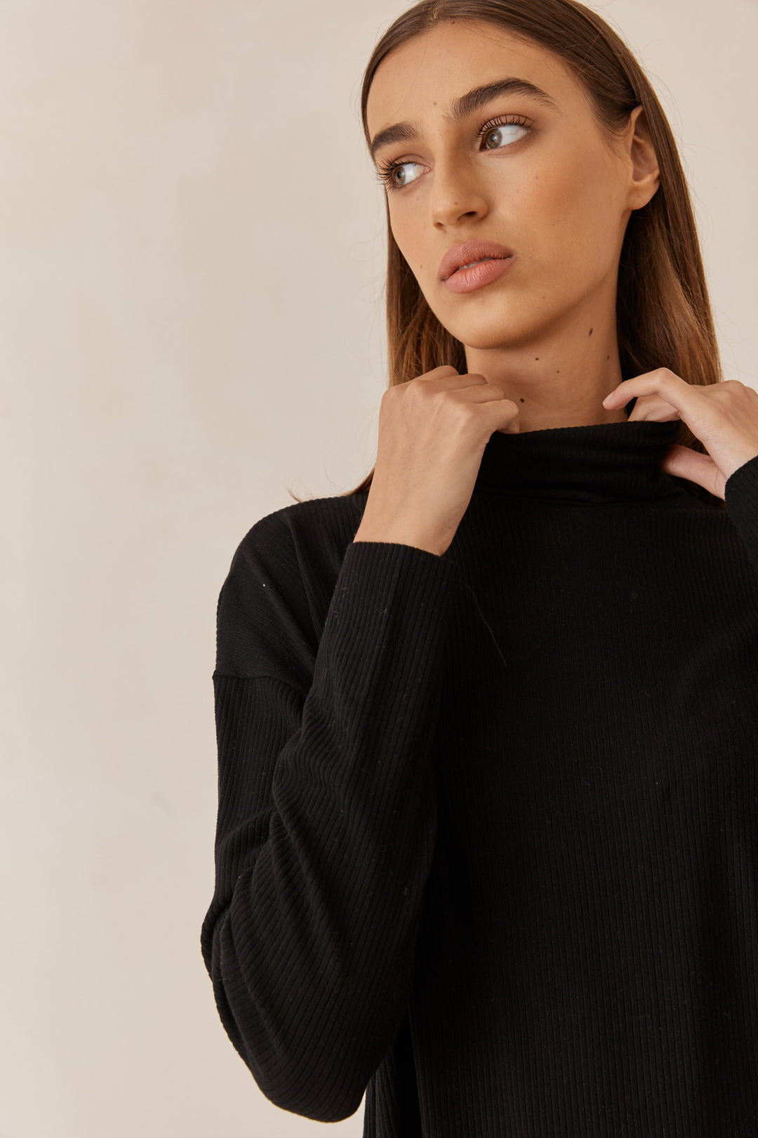 טוניקת גולף סטפני | שחור