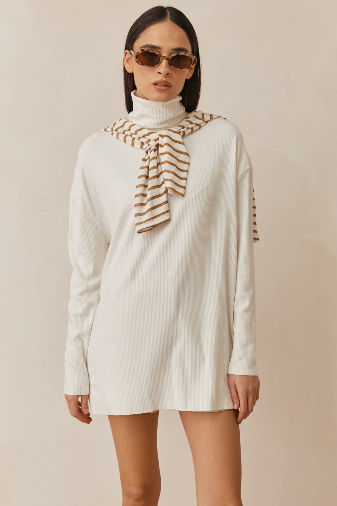 טוניקת גולף סטפני | לבן