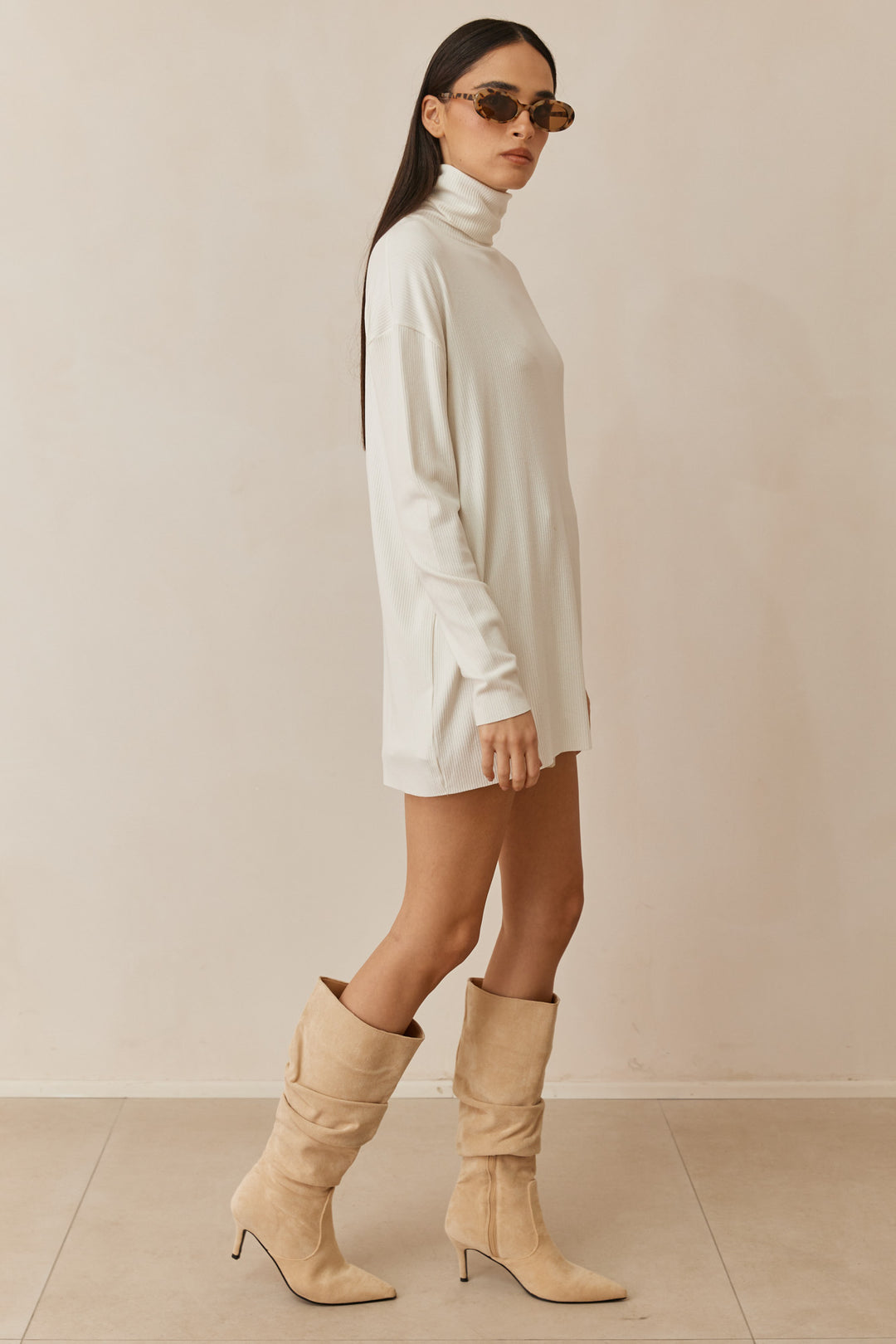 טוניקת גולף סטפני | לבן