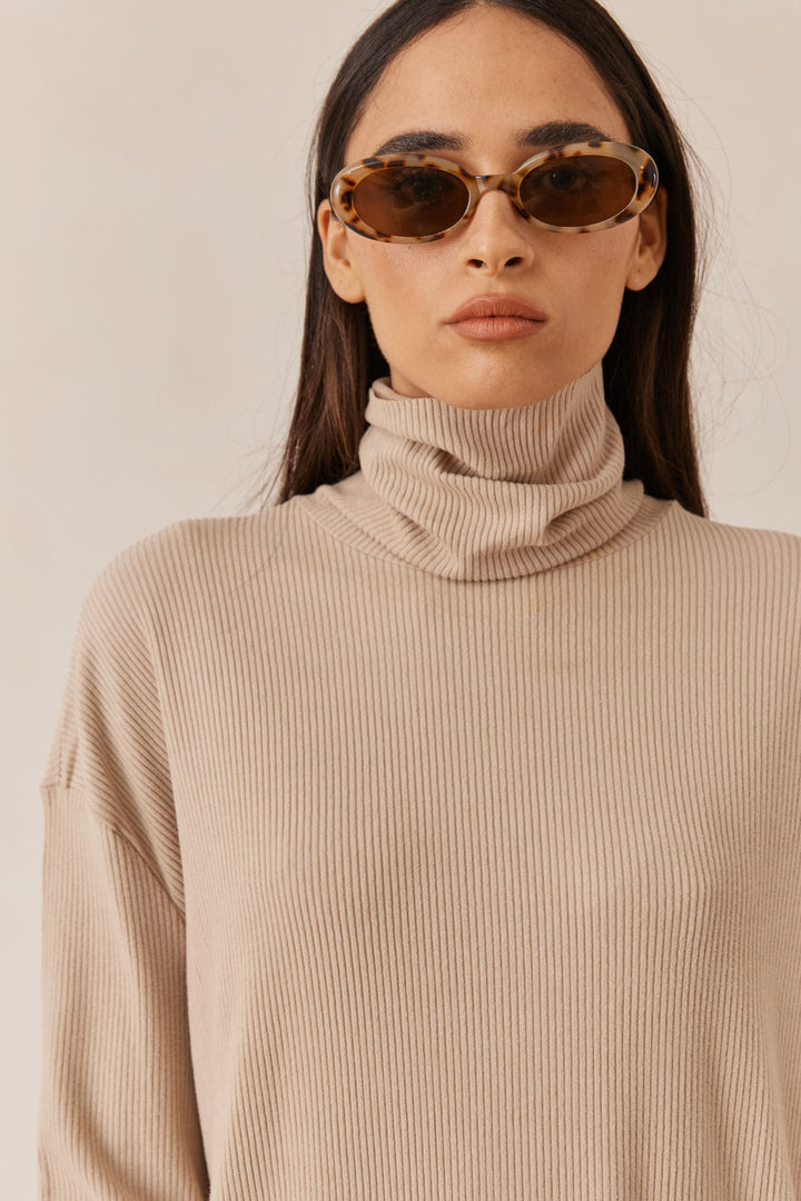 טוניקת גולף סטפני | בז׳