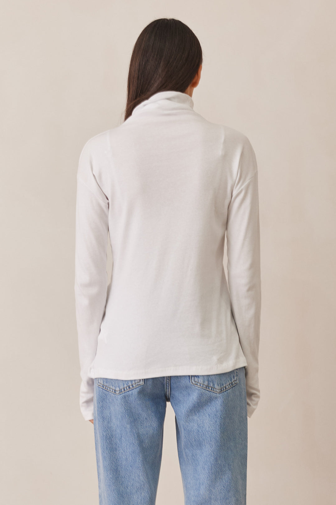 חולצת בייסיק גולף הלני שרוול כפפה | לבן