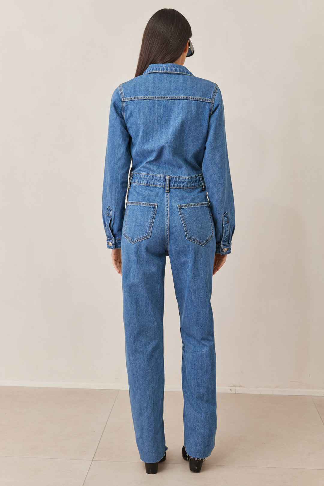 אוברול דנים לילי | ג'ינס