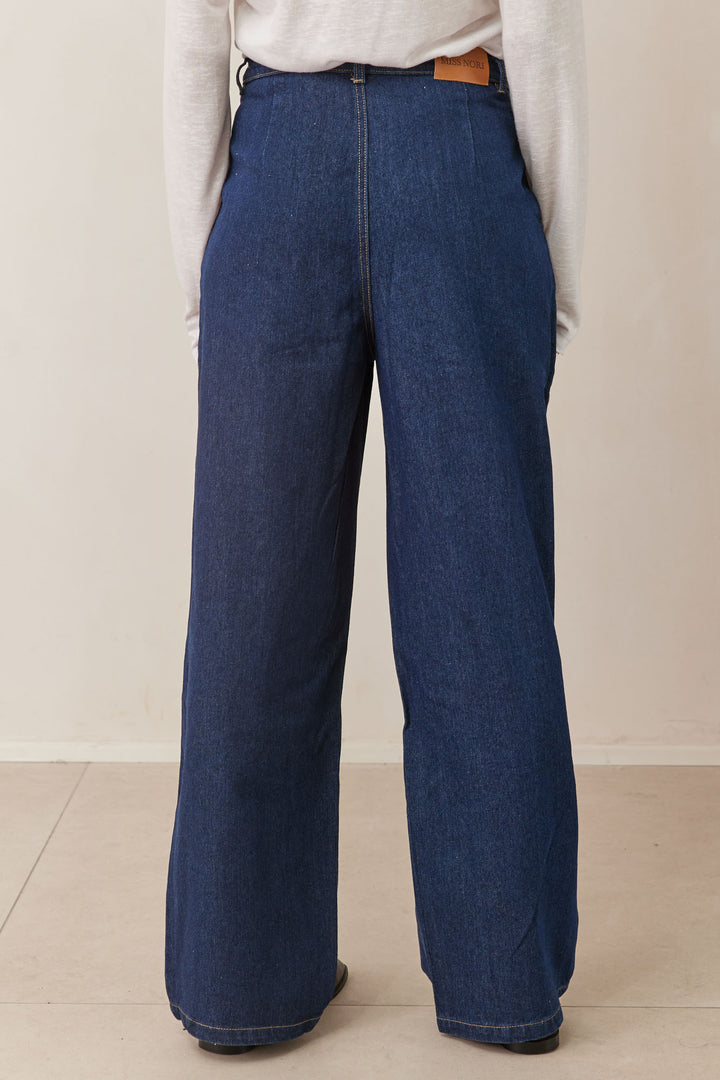 מכנסי אן דנים | ג'ינס כהה