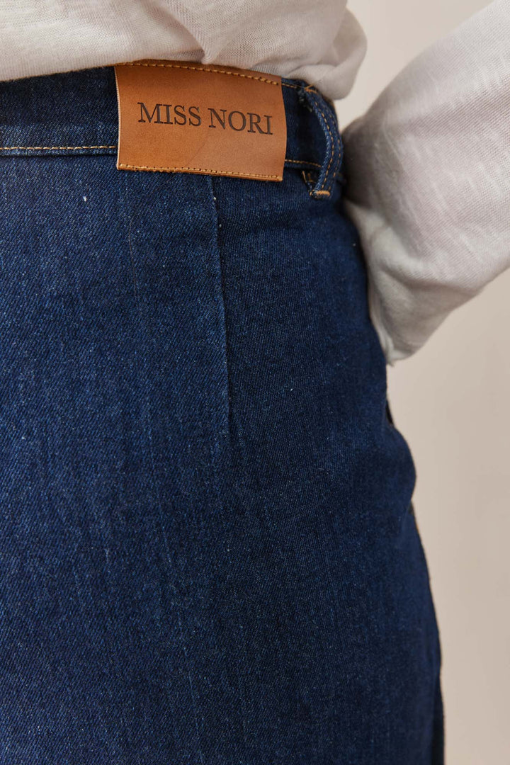 מכנסי אן דנים | ג'ינס כהה