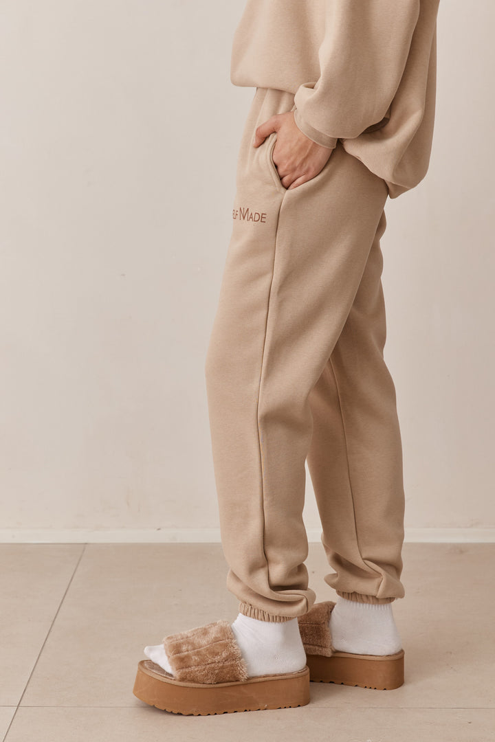 מכנסי פוטר SELF MADE | מוקה