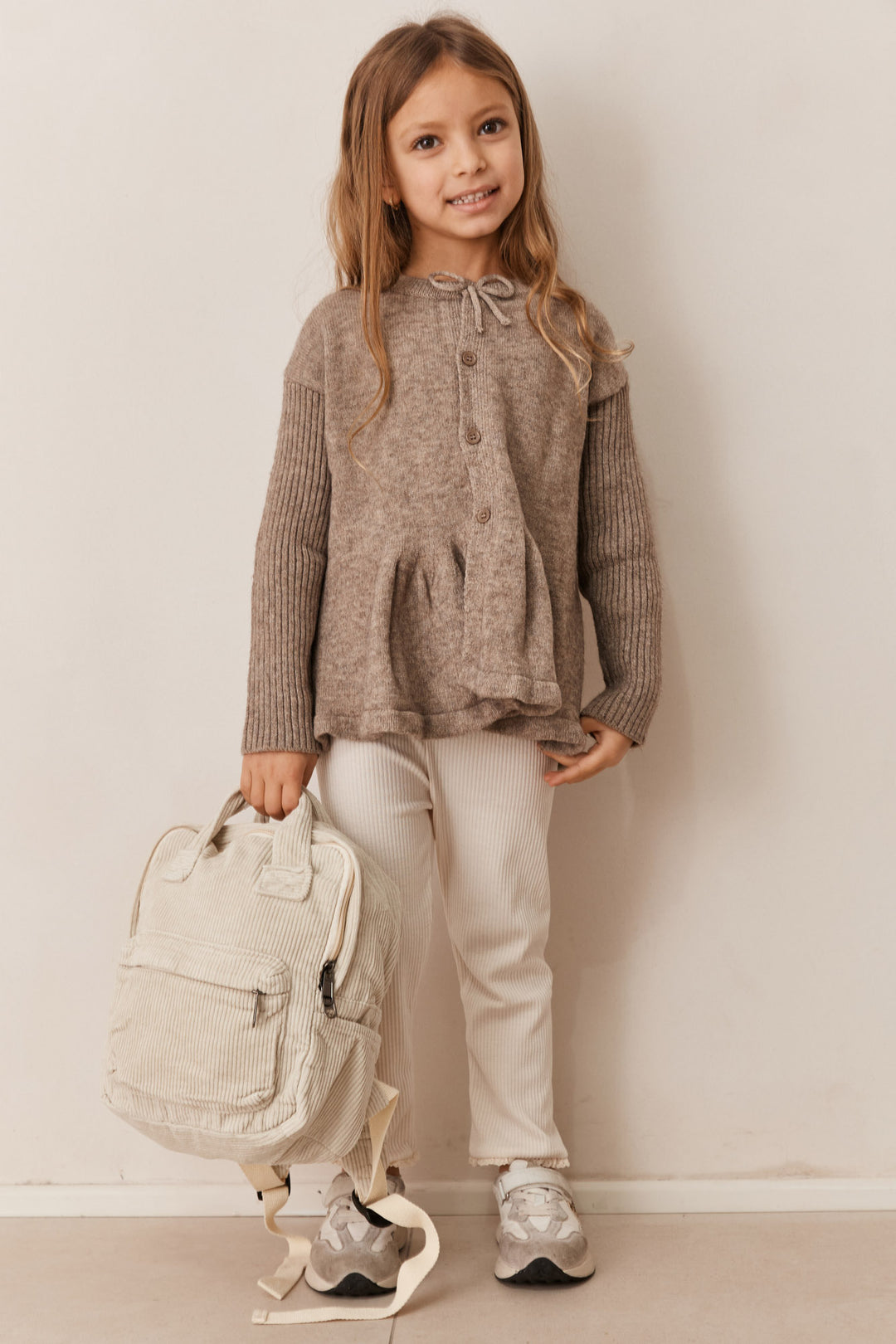 תיק גב קורדרוי | בז'