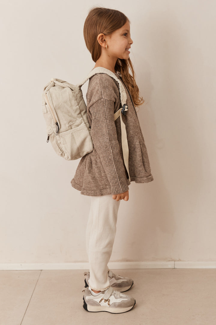 תיק גב קורדרוי | בז'