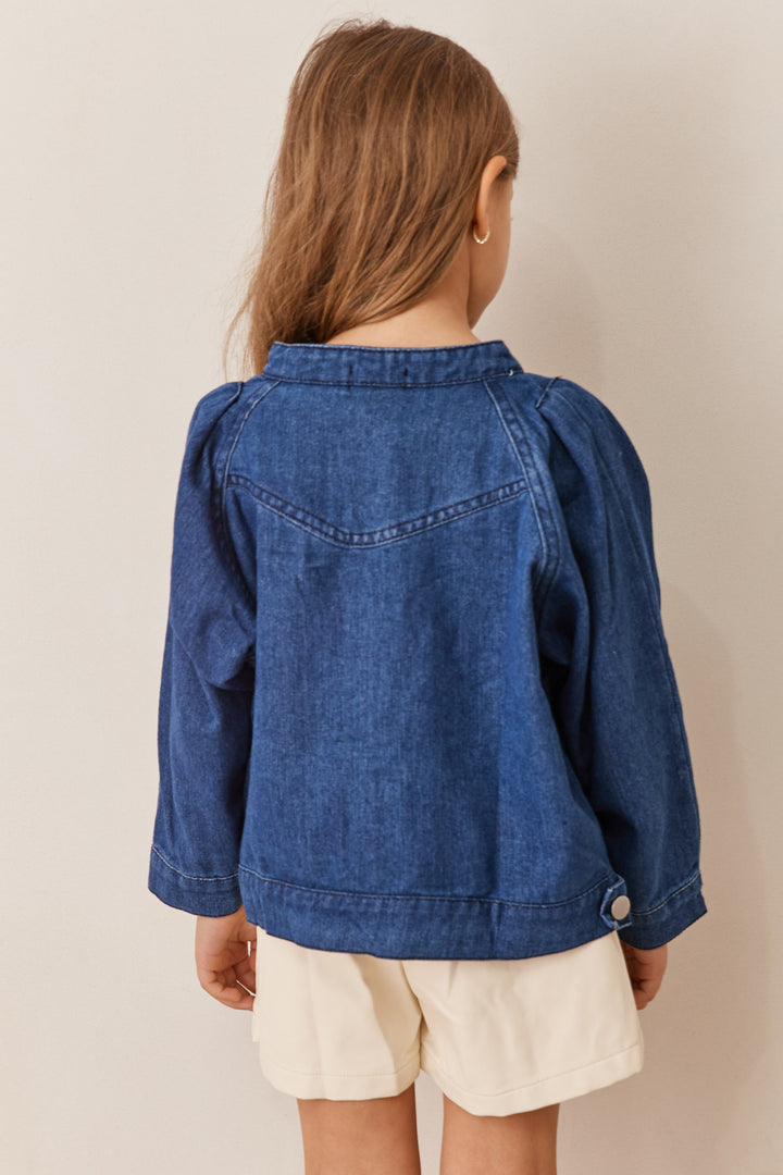 ג'קט דנים בשילוב כפתורים | ג'ינס