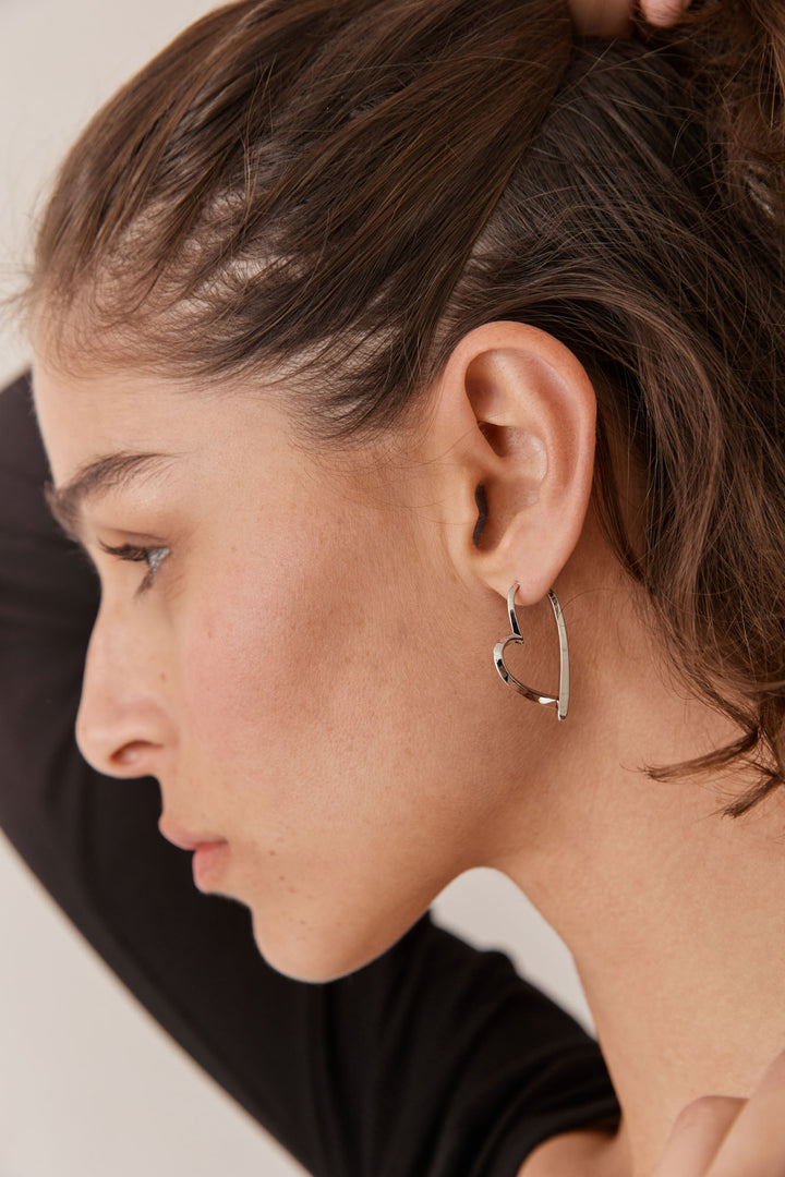 עגילי הארטס | כסף