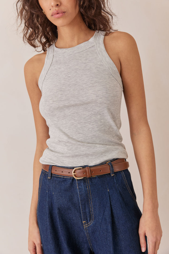 גופיית בייסיק הארלי | אפור בהיר