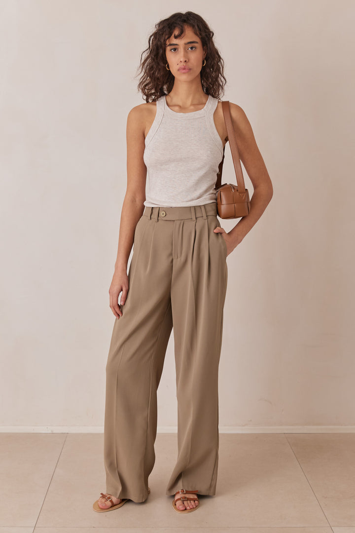 גופיית בייסיק הארלי | בז' מלאנז'