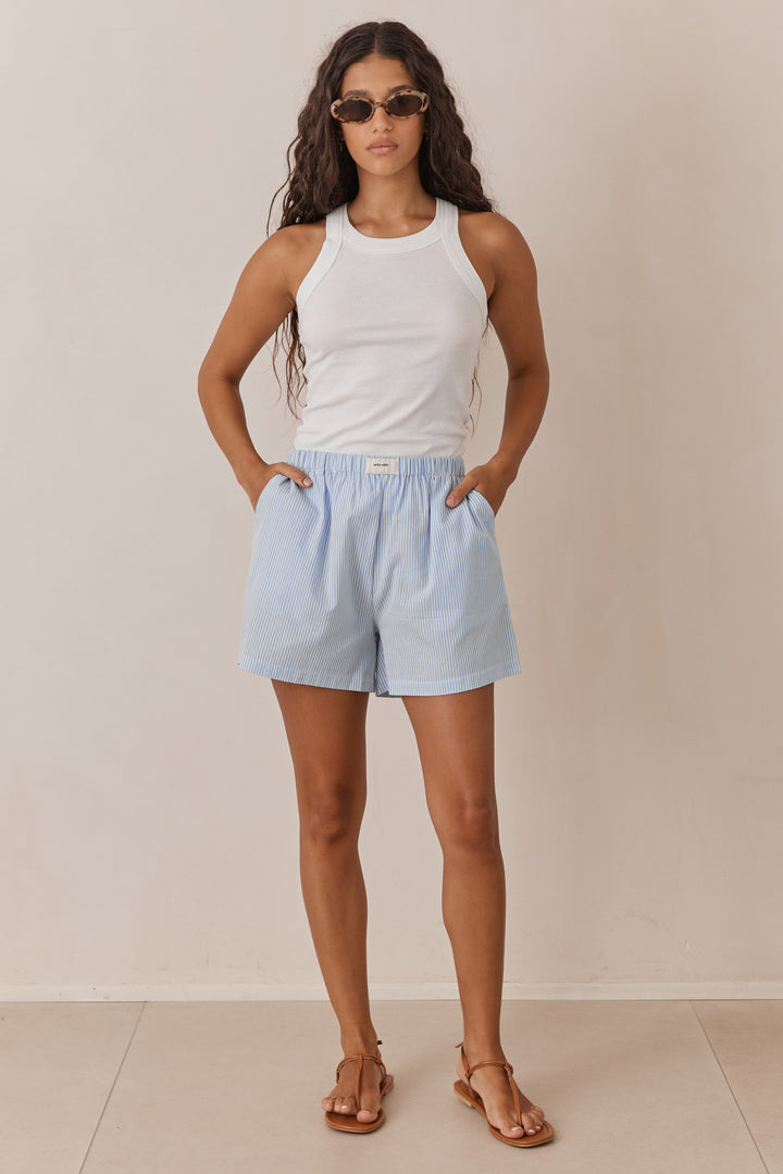 שורטס פלרמו סטרייפס | כחול בהיר