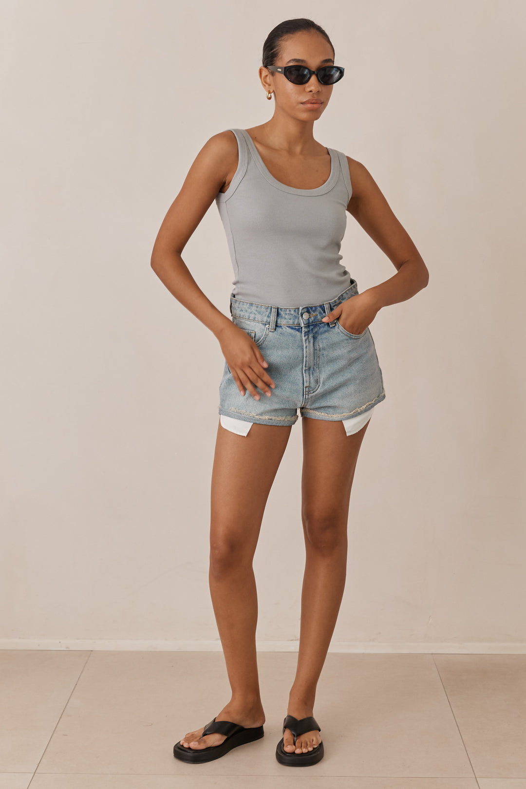 שורט דנים אווה סיומת פרומה | ג'ינס