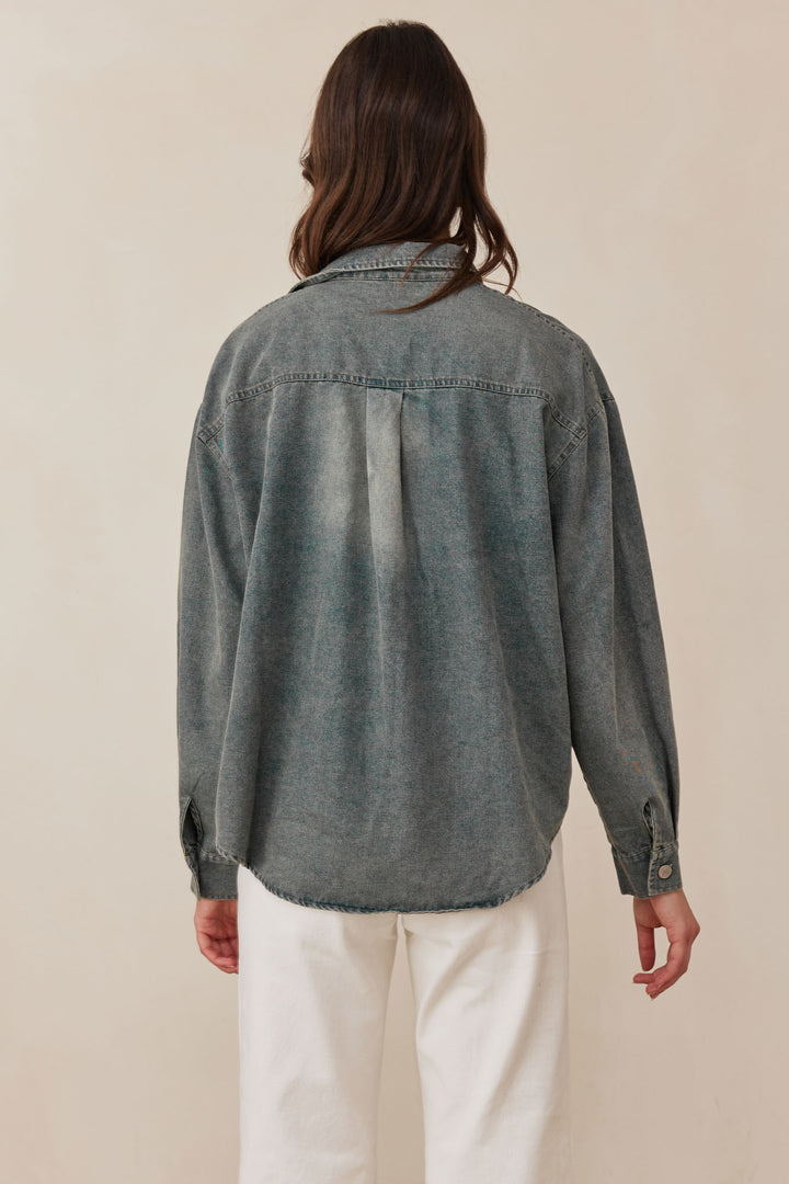 חולצת ג'קט ג'ינס אדוארד | ג'ינס