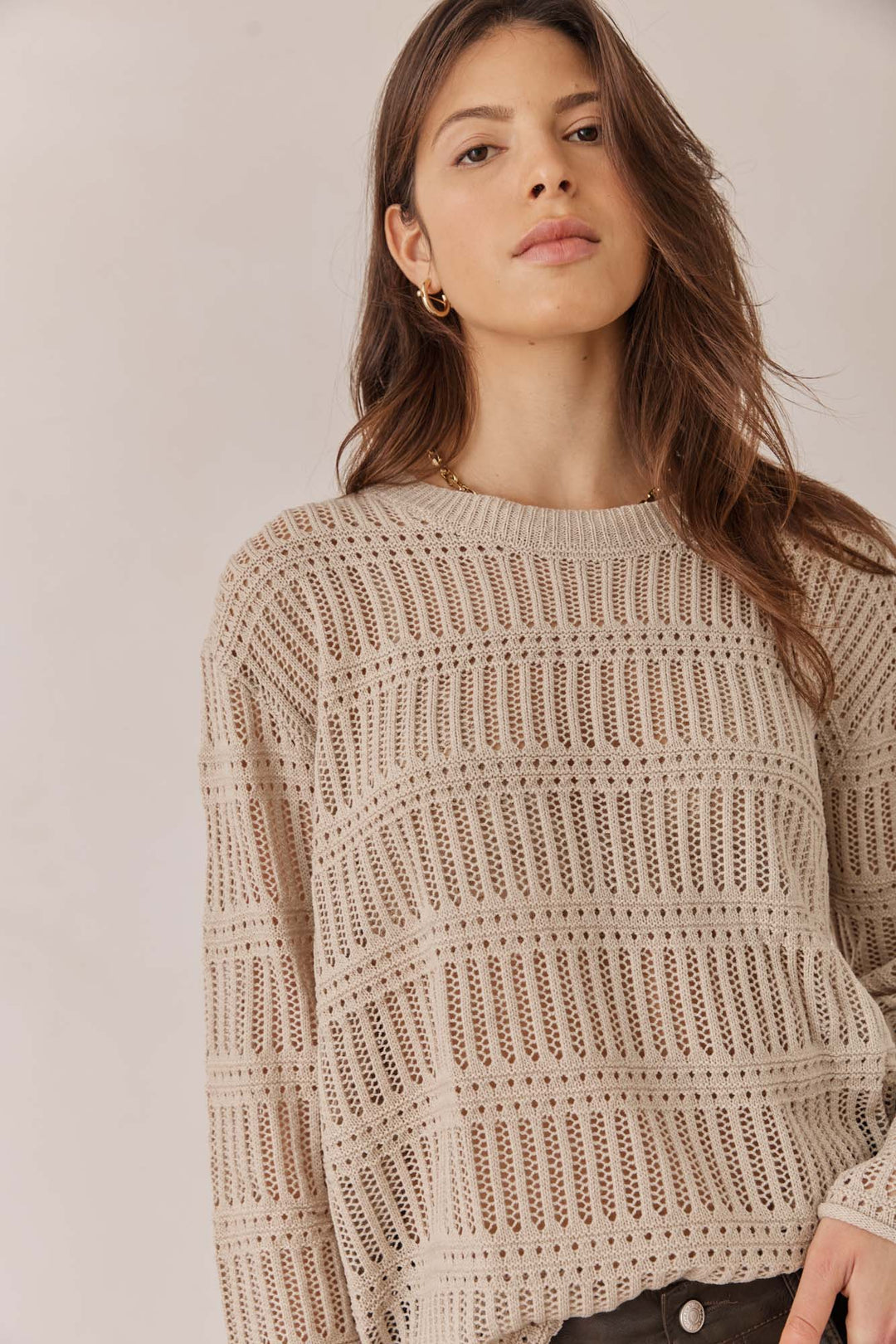 סריג מחורר גרייס | אבן