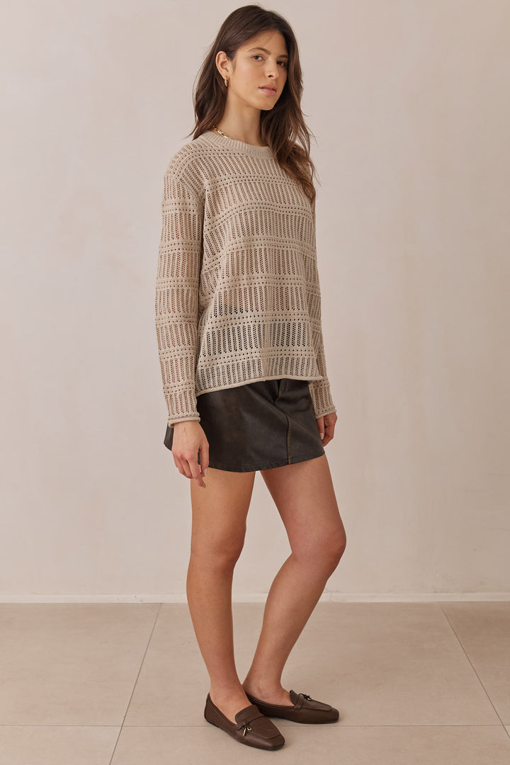 סריג מחורר גרייס | אבן