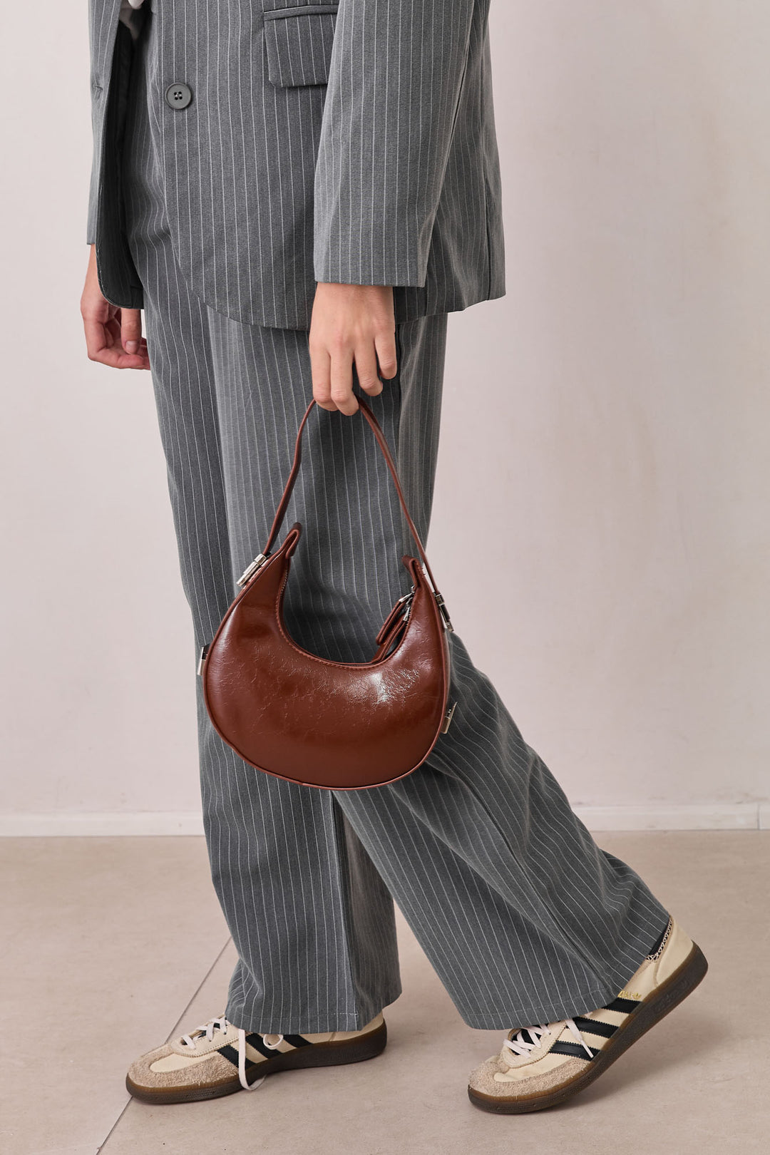 תיק וינה דמוי עור | חום