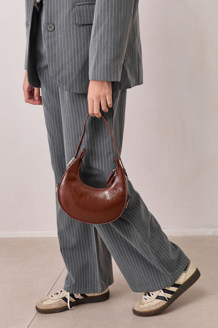 תיק וינה דמוי עור | חום