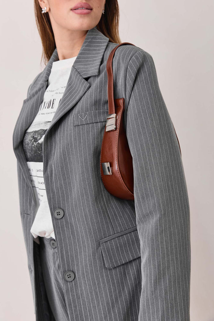 תיק וינה דמוי עור | חום