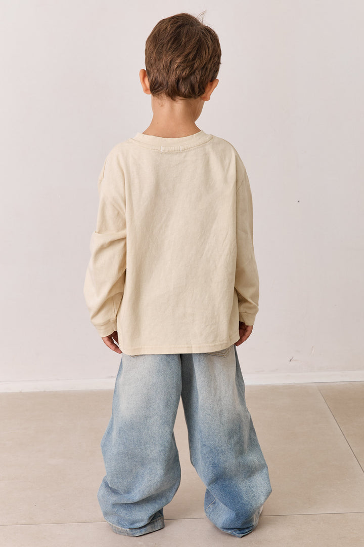 טי שירט HAPPY DAYS  | בז'