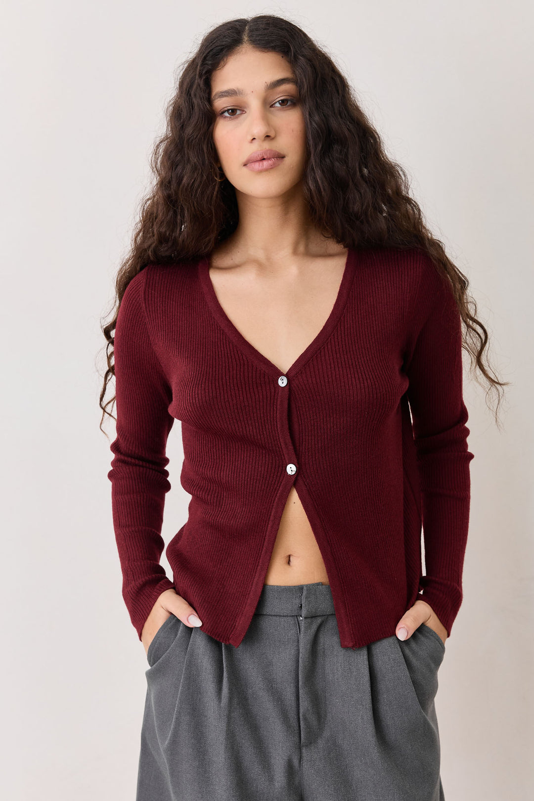 סריג כפתורים מילאן | בורדו