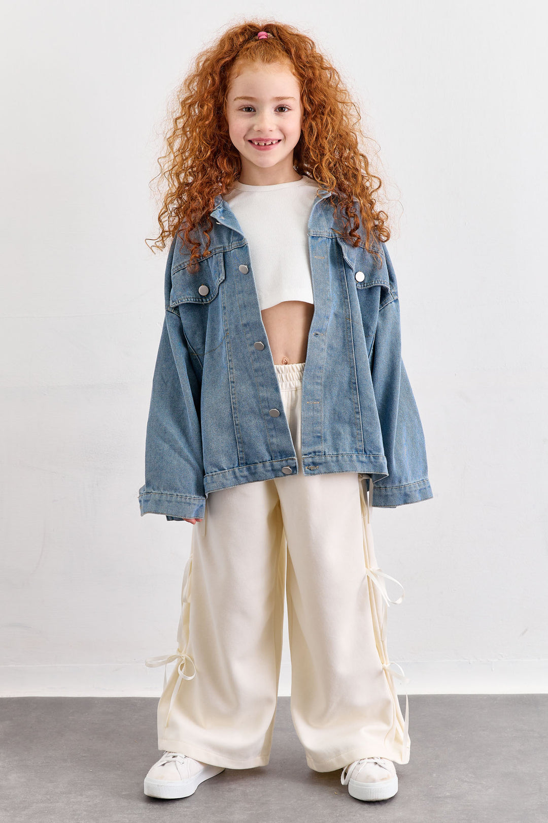 ג'קט דנים בשילוב כפתורים | ג'ינס