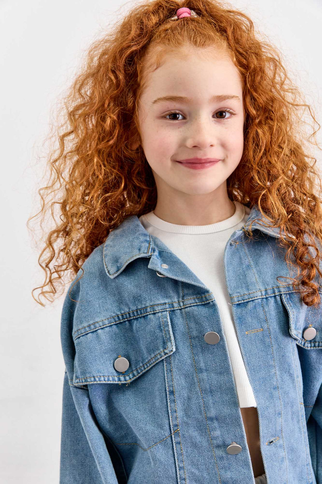 ג'קט דנים בשילוב כפתורים | ג'ינס