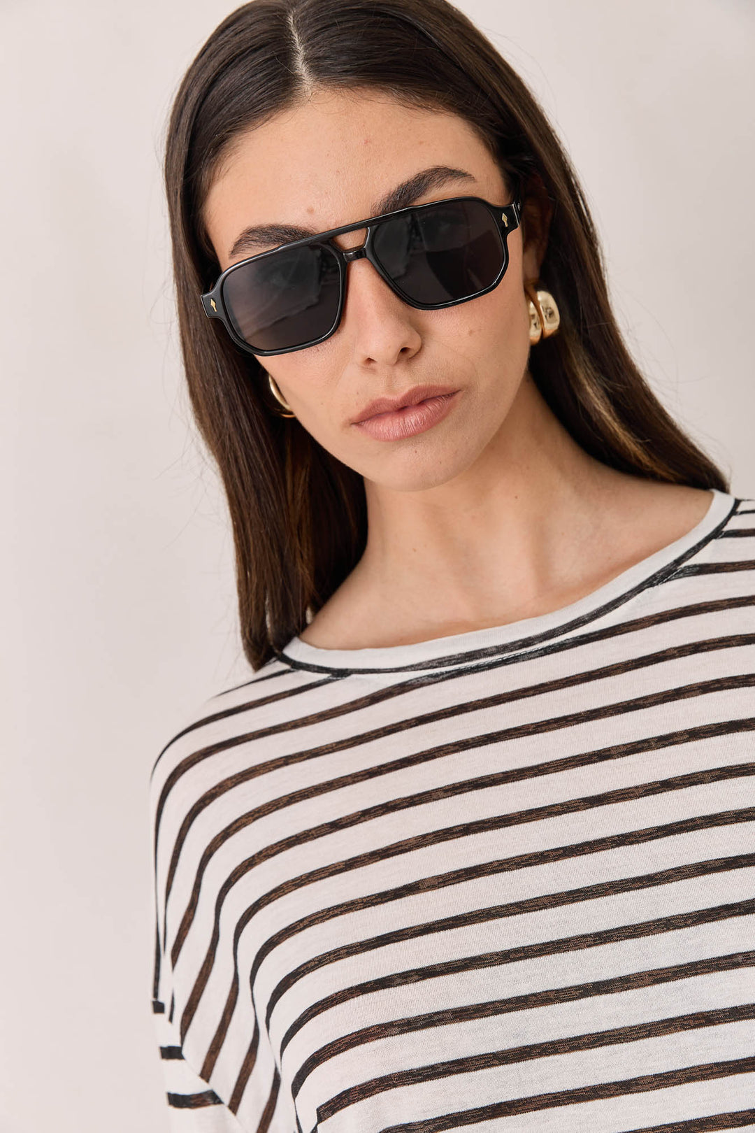 משקפי שמש טייסים בלאקי | שחור