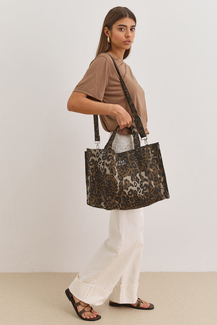 תיק נשיאה מרטין מבד דנים קשיח | מנומר