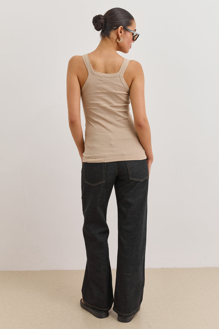 גופיית בייסיק אלכסה | בז'