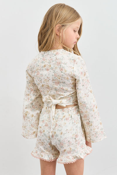 מכנסי טטרה בגימור מלמלה | צבעוני