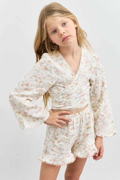 מכנסי טטרה בגימור מלמלה | צבעוני