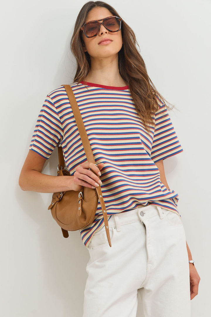 טי שירט פול סטרייפס | צבעוני