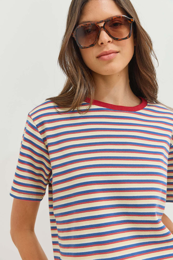 טי שירט פול סטרייפס | צבעוני