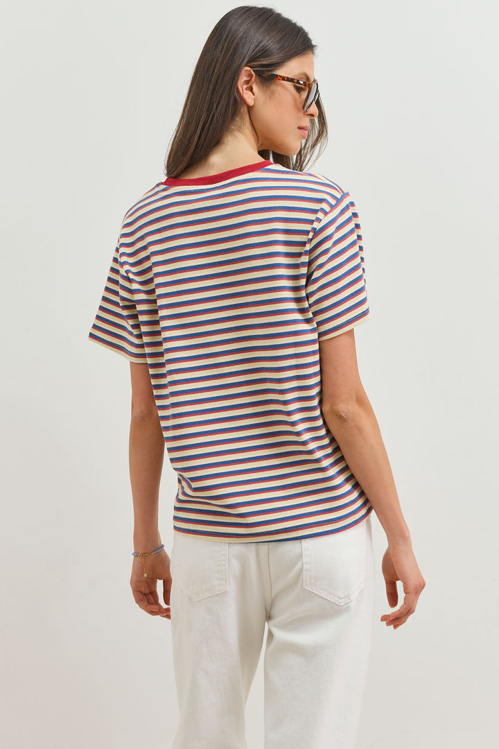 טי שירט פול סטרייפס | צבעוני