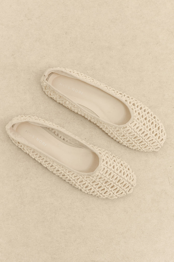 נעלי בובה טיה קרושה | שמנת