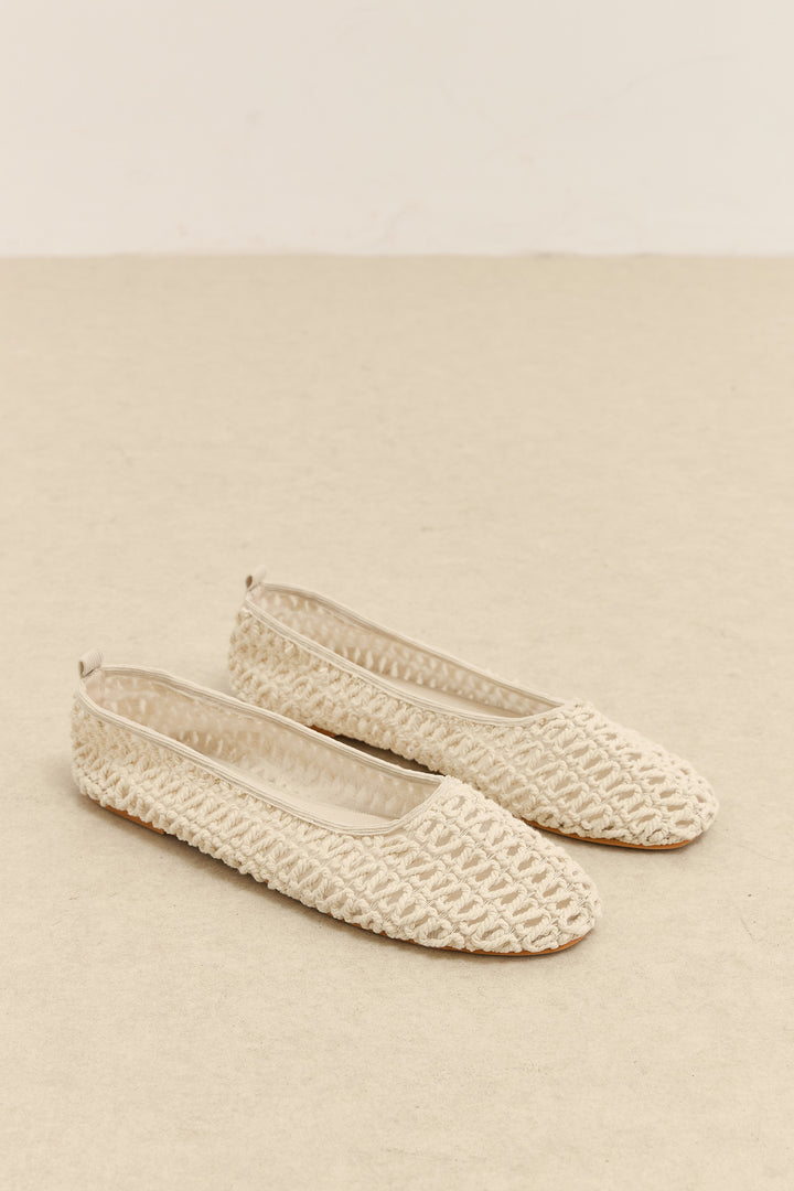 נעלי בובה טיה קרושה | שמנת