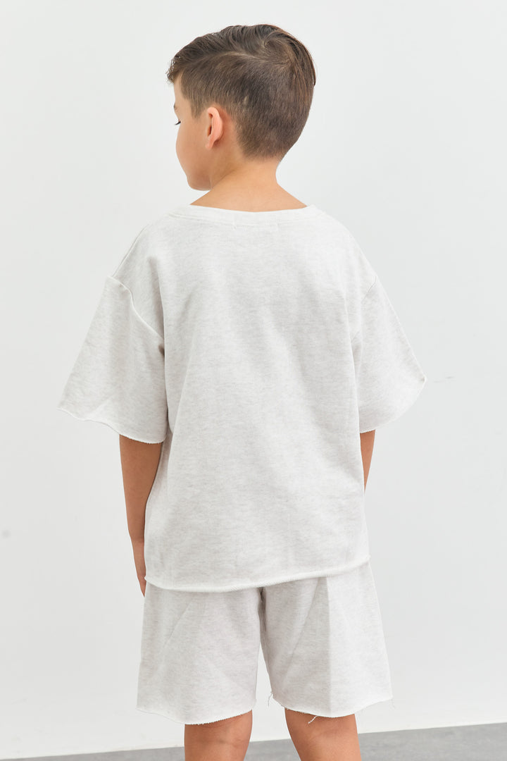 חליפת SUNSET TIME סיומת פרומה | אפור בהיר