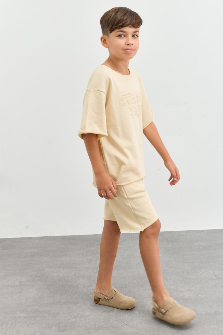 חליפת SUNSET TIME סיומת פרומה | מוקה