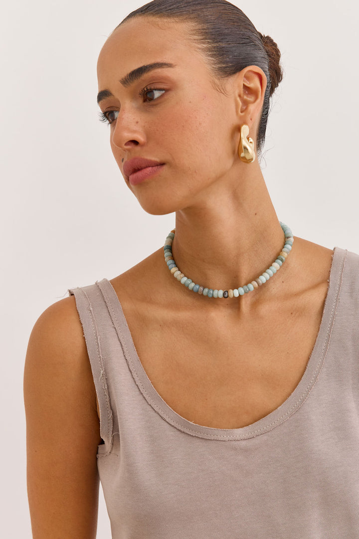 שרשרת חרוזים רודוס | כחול בהיר