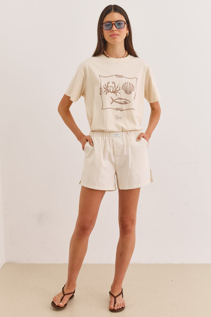 שורטס אוסקר במראה בוקסר | צהוב חמאה