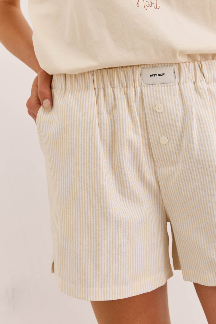 שורטס אוסקר במראה בוקסר | צהוב חמאה