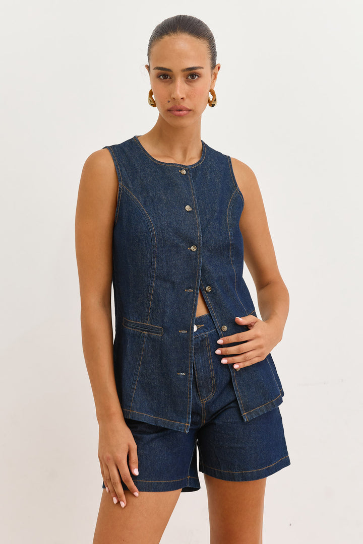 ווסט ניקול בד דנים | ג'ינס כהה