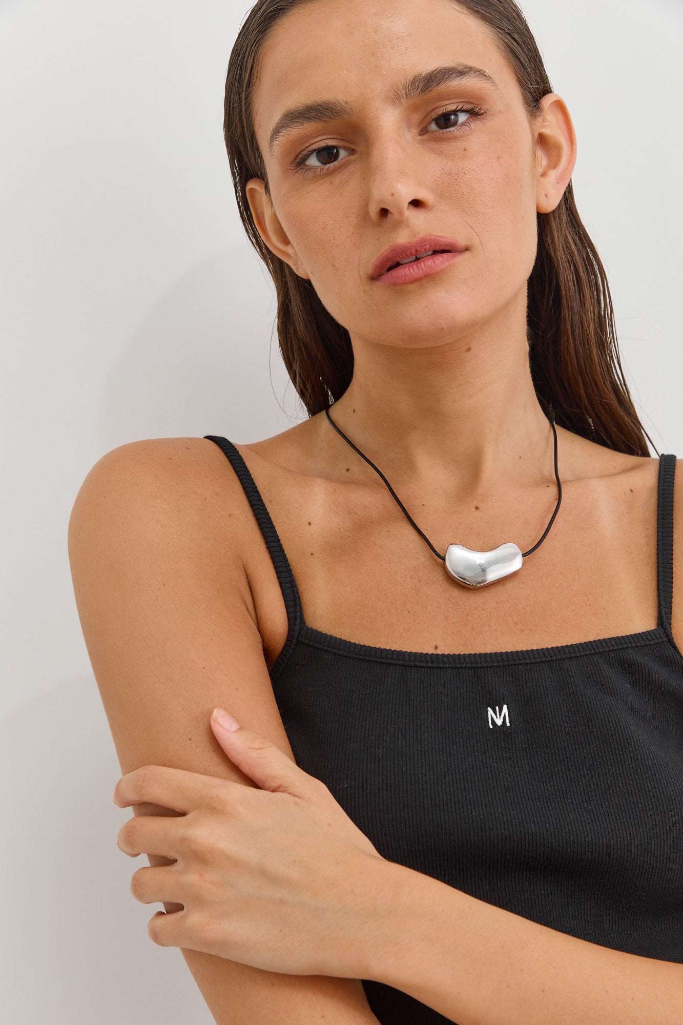 שרשרת דייב עם אלמנט | כסף