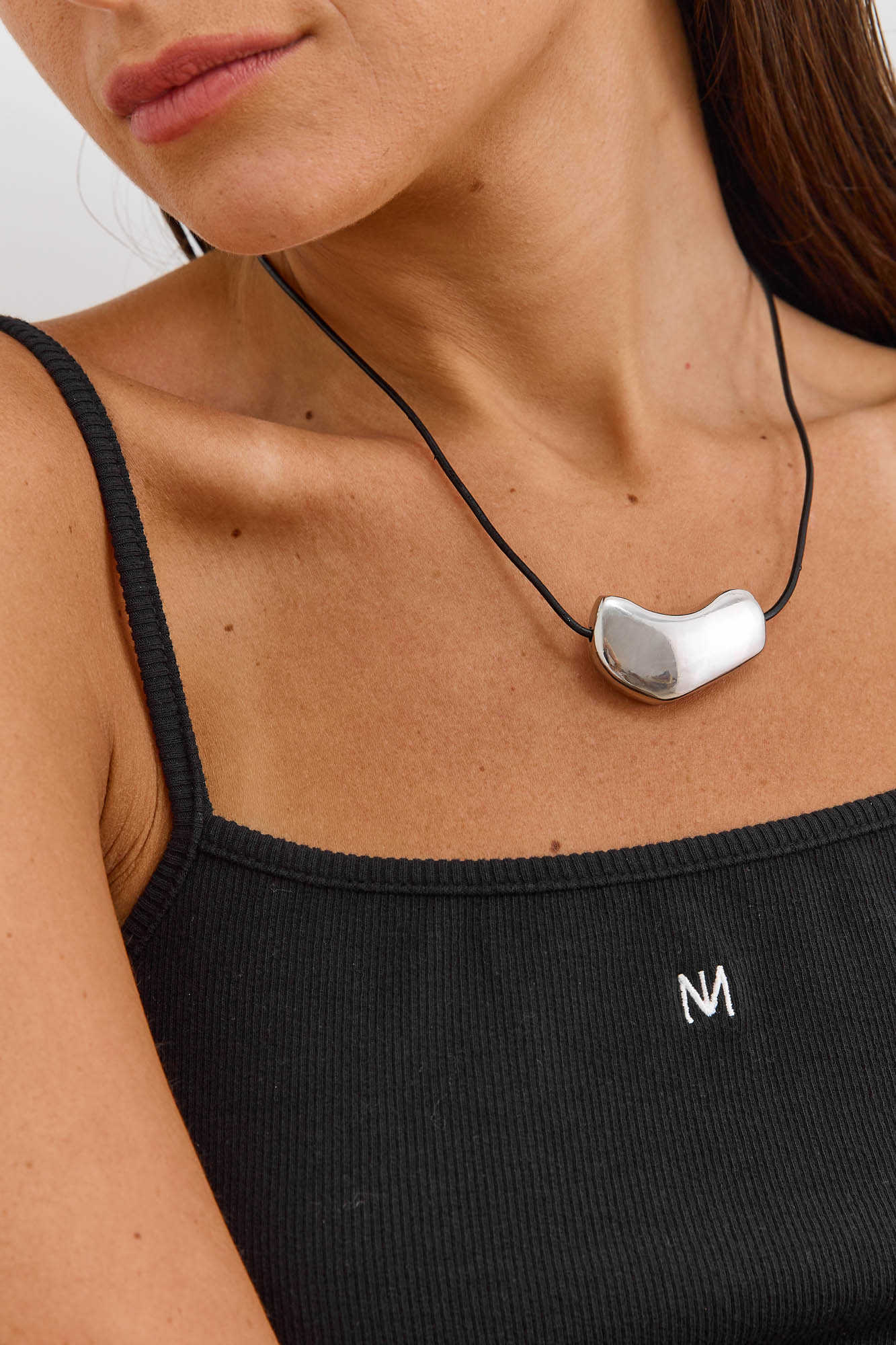 שרשרת דייב עם אלמנט | כסף