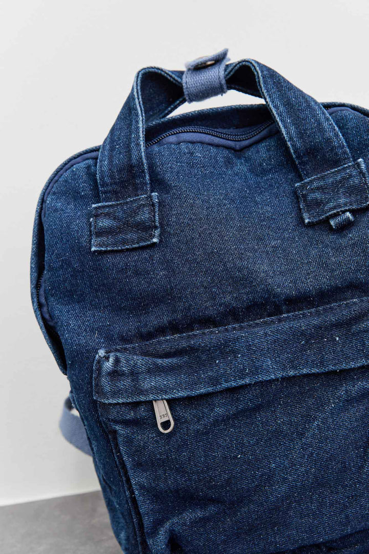 תיק גב דנים קטן | ג'ינס כהה