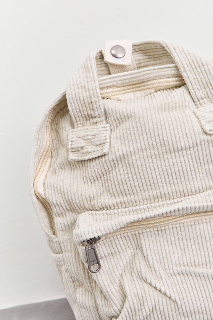 תיק גב קורדרוי | בז'